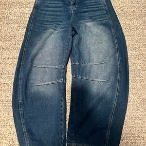 Stylish Wide-Leg Denim Jeans